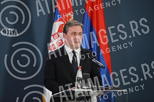 Serbian Foreign Minister Nikola Selakovic met with Turkish Foreign Minister Mevlut Cavusoglu.
Ministar spoljnih poslova Srbije Nikola Selakovic sastao se sa ministrom spoljnih poslova Turske Mevlutom Cavusogluom. Serbian Foreign Minister Nikola Selakovic met with Turkish Foreign Minister Mevlut Cavusoglu.
Ministar spoljnih poslova Srbije Nikola Selakovic sastao se sa ministrom spoljnih poslova Turske Mevlutom Cavusogluom.