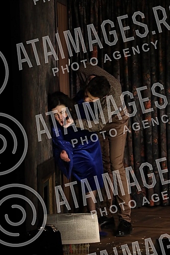 The premiere of the play The premiere of the play