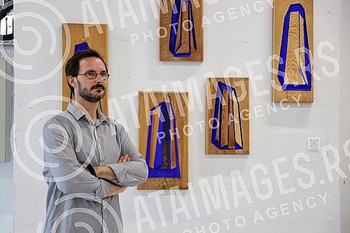 The collective exhibition of sculptures 