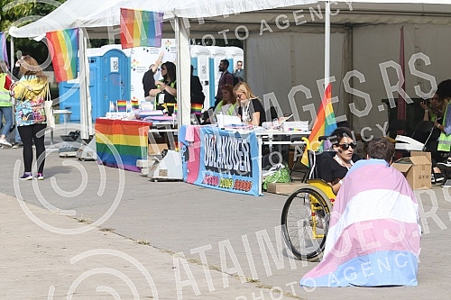 Pride Parade 2021 started in the center of Belgrade under the slogan Pride Parade 2021 started in the center of Belgrade under the slogan