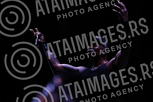 Performance of the Brazilian heavy metal band Sepultura on the Main Stage of the Exit festival.Nastup brazilskog hevi metal bend Sepultura na Glavnoj bini Exit festivala.