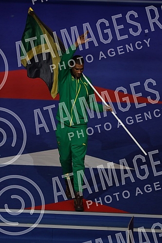 The opening ceremony of the AIBA Men's Boxing Championship was held at the Stark Arena in Belgrade.Svecana ceremonija otvaranja AIBA Svetskog prvenstva u boksu za muskarce odrzana je u Stark Areni u Beogradu.  