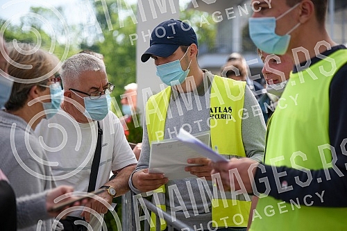 The team of the program for connecting with the Serbian diaspora 