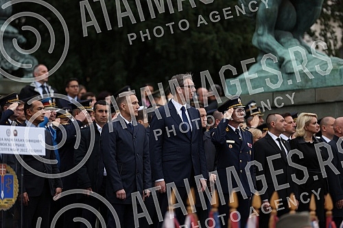 The ceremony for the promotion of the youngest officers of the Serbian Armed Forces was held in front of the House of the National Assembly of the Republic of Serbia.
Svecanost povodom promocije najmladjih oficira Vojske Srbije odrzana je ispred Dom The ceremony for the promotion of the youngest officers of the Serbian Armed Forces was held in front of the House of the National Assembly of the Republic of Serbia.
Svecanost povodom promocije najmladjih oficira Vojske Srbije odrzana je ispred Dom