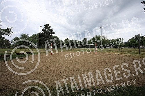 International Labor Day - May 1 in Belgrade. Curfew at the time of COVID 19.Medjunarodni praznik rada - 1. maj u Beogradu. Policijski cas u vreme COVID 19.