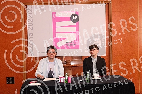 A press conference was held in the Atelje 212 theater to announce the new 2022/2023 season. and the premier that they plan to implement.U pozoristu Atelje 212 odrzana je  onferencija za medije povodom najave nove sezone 2022/2023. i premijera koje