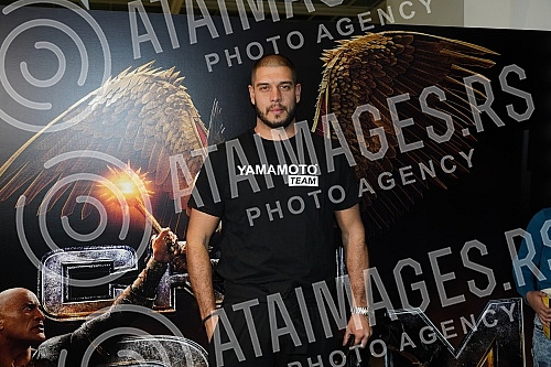 Reality show participants David and Dejan Dragojevic came to the preview of the new DC Comics movie Black Adam at the CineStar cinema in Ada Mall. Reality show participants David and Dejan Dragojevic came to the preview of the new DC Comics movie Black Adam at the CineStar cinema in Ada Mall.