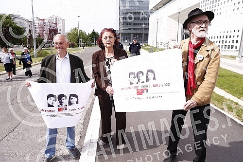 The 23rd anniversary of the bombing of the Embassy of the People's Republic of China in Belgrade in 1999, when three Chinese journalists were killed, was marked in Confucius Street.U  Konfucijevoj ulici obelezavena je 23. godisnjica bombardovanja A