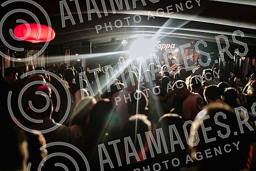 Rock musician - composer, singer, guitarist, songwriter Nikola Vranjkovic held a concert on the stage of the Zappa Barka, where he premiered songs from the latest mini-album 