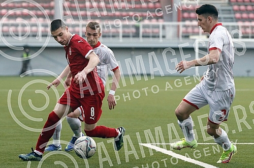 The match of the 7th round of Group H of 2023 UEFA European Under-21 Championship qualification between the national teams of Serbia and Northern Macedonia was played at the FC Vozdovac stadium. Utakmica 7. kola grupe H  mlade reprezentacije u kval