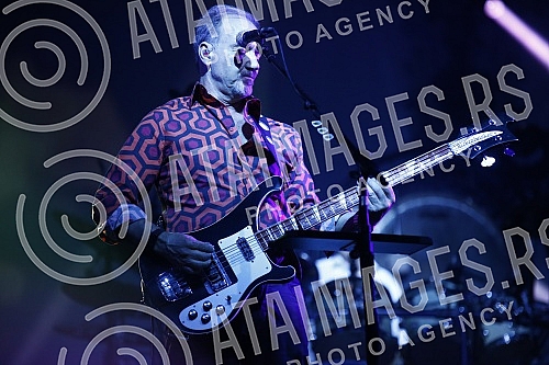 The concert of Nick Mason's Saucerful of Secrets, which performs music by Pink Floyd, was held at the Belexpo Center.Koncert sastava Nick Mason's Saucerful of Secrets, koji izvodi muziku Pink Floyda, odrzan je u Belexpo centru