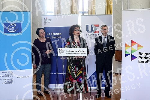 The Office of the Council of Europe in Serbia, EuroPride2022 Belgrade and the French Embassy in Serbia organized a reception on the occasion of the International Day against Homophobia, Transphobia and Biphobia (IDAHOT).Kancelarija Saveta Evrope u 