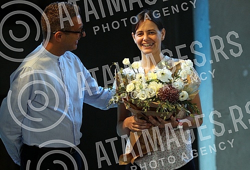 Closing of the 58th October Salon - Belgrade Biennale, which was conceived by a couple of Italian curators Ilari Marot and Andrea Bacin under the thematic framework and the title Dreamers.Zatvaranje 58. Oktobarskog salona  Beogradskog bijenalea ko