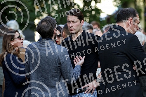 Burial - the cremation of the Serbian actor Predrag Ejdus held at the New Cemetery.Sahrana - kremacija srpskog glumca Predraga Ejdusa odrzana na Novom groblju.