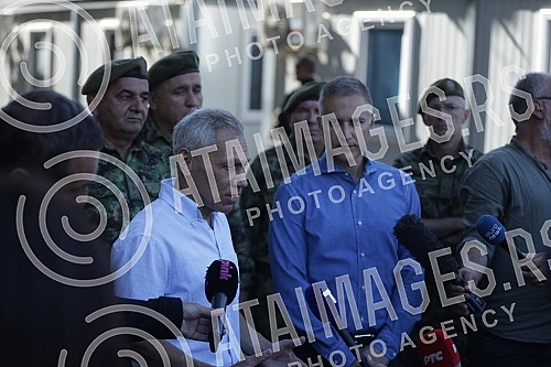 Deputy Prime Minister and Minister of Defense Nebojsa Stefanovic, Chief of General Staff of the Serbian Army General Milan Mojsilovic, Ambassador of the Russian Federation Aleksandar Bocan-Kharcenko and Defense Envoy Major General Aleksandar Zincenko Deputy Prime Minister and Minister of Defense Nebojsa Stefanovic, Chief of General Staff of the Serbian Army General Milan Mojsilovic, Ambassador of the Russian Federation Aleksandar Bocan-Kharcenko and Defense Envoy Major General Aleksandar Zincenko