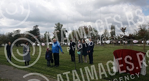 In anticipation of the Olympic Games in Tokyo, the Olympic Committee of Serbia, the Embassy of Japan and the Japanese Business Alliance presented Olympic circles created from Japanese cherry trees on the stretch between the Old Sava Bridge and the Ga