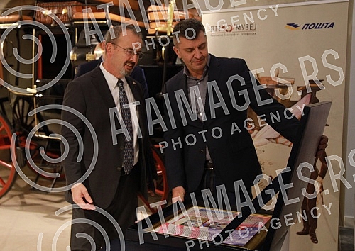 The PTT Museum promoted philatelic editions on the occasion of 140 years of Serbian-American diplomatic relations.U PTT muzeju je promovisano filatelisticko izdanja povodom 140 godina srpsko-americkih diplomatskih odnosa. 