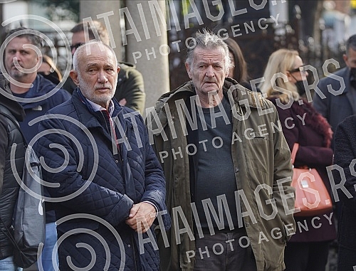 Funeral of Miroslav Popovic, President of the Serbian Professional Boxing Federation held at the New Cemetery - In the Alley of Merited Citizens.
Sahrana Miroslava Popovic, predsednik Srpske profi boks federacije odrzana na Novom groblju - U Aleji za Funeral of Miroslav Popovic, President of the Serbian Professional Boxing Federation held at the New Cemetery - In the Alley of Merited Citizens.
Sahrana Miroslava Popovic, predsednik Srpske profi boks federacije odrzana na Novom groblju - U Aleji za