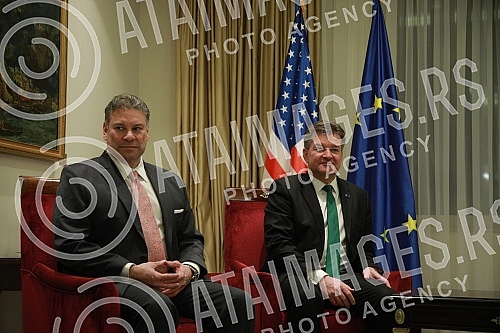 The President of the Republic of Serbia, Aleksandar Vucic, met with the US Deputy Assistant Secretary of State, Gabriel Escobar, and the European Union Special Representative for Belgrade-Pristina Dialogue and Other Western Balkans Regional Issues, M