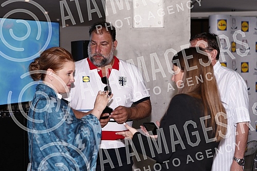 A press conference was held in the Promenade on the occasion of signing and marking the general sponsorship for 2022/2023. year between Lidl Serbia and the Water Polo Association of Serbia.U Promenadi je odrzana konferencija za medije povodom potpi