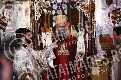 The Serbian Patriarch Porfirije was enthroned in the Peck Patriarchate Monastery, in Kosovo and Metohija, on the throne of the Archbishop of Pec and Serbian Patriarchs, and the act of ordination took place on the Feast of the Intercession of the Bles The Serbian Patriarch Porfirije was enthroned in the Peck Patriarchate Monastery, in Kosovo and Metohija, on the throne of the Archbishop of Pec and Serbian Patriarchs, and the act of ordination took place on the Feast of the Intercession of the Bles