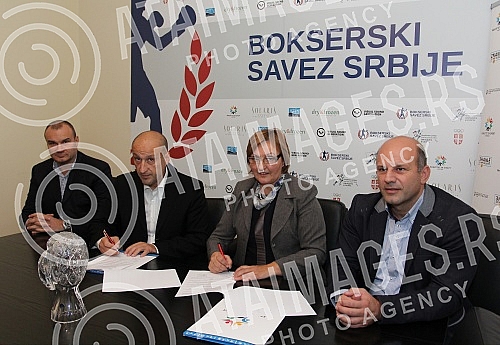 Potpisivanje ugovora o saradnji izmedju Bokserskog saveza Srbije i Fakulteta za sport Univerziteta Union Potpisivanje ugovora o saradnji izmedju Bokserskog saveza Srbije i Fakulteta za sport Univerziteta Union