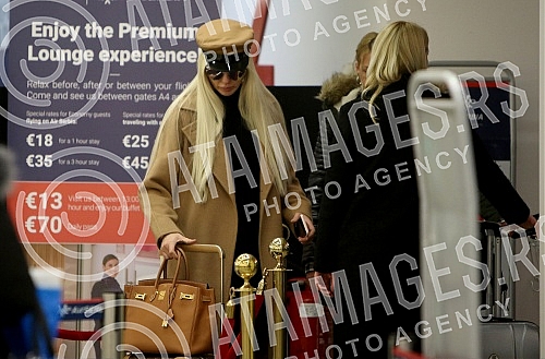 Singer Jelena Karleusa at the 