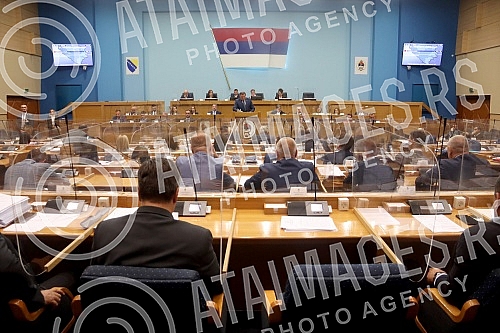 At the 31st special session, the National Assembly of the Republika Srpska adopted the Information and a set of conclusions on the international, political and security situation - the place and role of the Republika Srpska.Narodna skupstina Republ