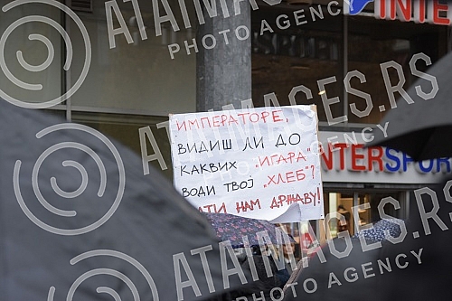 The protest The protest