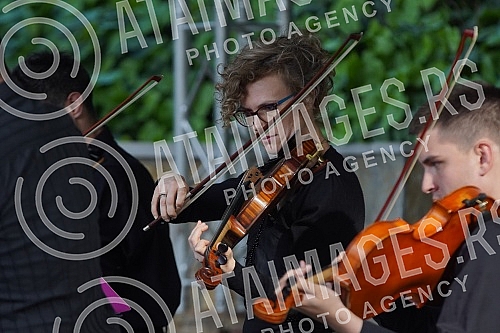 The Muzikon orchestra and Stefan Milenkovic held a 