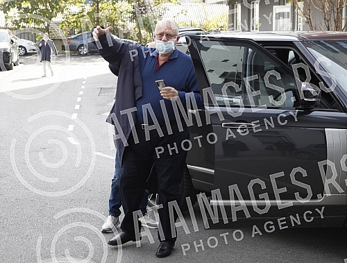 Dr. Vojislav Seselj, President of the Serbian Radical Party before the Third Court - Trial of the indictment Vojislav Seselj against Bosko Obradovic.Dr Vojislav Seselj, predsednik Srpske radikalne stranke ispred Treceg suda - Sudjenje po optuznici V