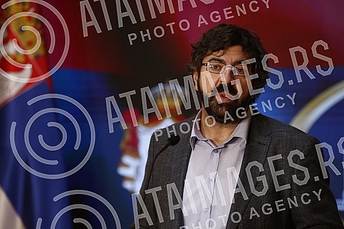 In the House of the National Assembly, a press conference of the Green Left Club - We are not drowning Belgrade was held on the problems of the local village of Podgradina near Kosjerica with the construction of a quarry.U Domu Narodne skupstine od