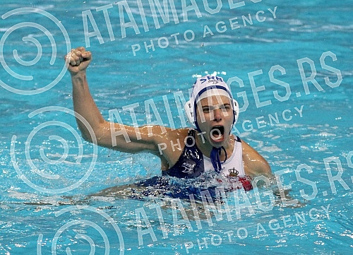 Evropsko prvenstvo u vaterpolu (European waterpolo championships - 32nd for men and 16th for women) Srbija - Nemacka (Serbia vs Germany - women).