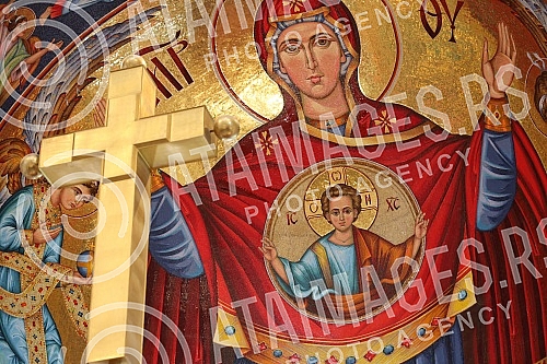 View of Belgrade during the first day of the weekend in which, according to the decision of the Government of Serbia from Friday at 21.00 to Monday at 06.00 in Serbia can only work grocery stores, some service activities (tailor, glass cutter, carpen