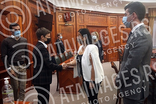 The Prime Minister of the Republic of Serbia, Ana Brnabic, met with the Head of the Office of the United Nations High Commissioner for Refugees in Serbia (UNHCR), Francesca Bonelli.
Predsednica Vlade Republike Srbije Ana Brnabic sastala se sa ssefic The Prime Minister of the Republic of Serbia, Ana Brnabic, met with the Head of the Office of the United Nations High Commissioner for Refugees in Serbia (UNHCR), Francesca Bonelli.
Predsednica Vlade Republike Srbije Ana Brnabic sastala se sa ssefic