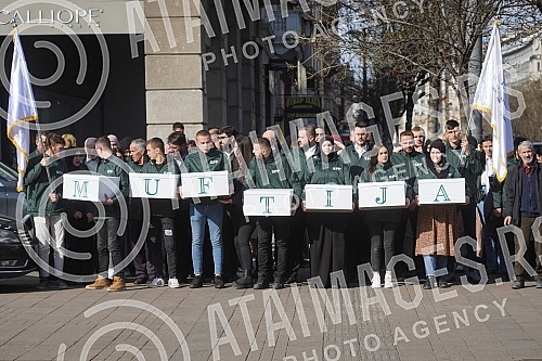 The Party of Justice and Reconciliation handed over the list for the parliamentary elections to the MUFTI'S TAX - Party of Justice and Reconciliation - Usame Zukorlic and certified statements of voters who support her at the seat of the Republic Elec