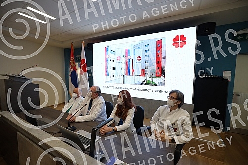 The President of the Republic of Serbia, Aleksandar Vucic, attended the opening ceremony of the newly built building of the Institute for Cardiovascular Diseases in Dedinje.Predsednik Republike Srbije Aleksandar Vucic prisustvovao je ceremoniji otv