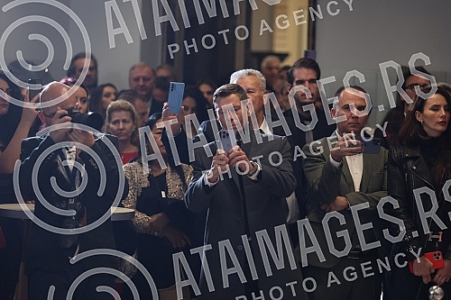 Opening of the Madeleine Palace of Art, the new exclusive project of Philip and Madlena Zepter. Otvaranje Palate umetnosti Madlena, novog eksluzivnog projekta Filipa i Madlene Cepter.