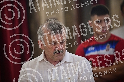 On the occasion of organizing the World Wrestling Championship, a press conference was held in the Old Palace.Povodom organizovanja Svetskog prvenstva u rvanju, u Starom dvoru odrzana je konferencija za medije. 