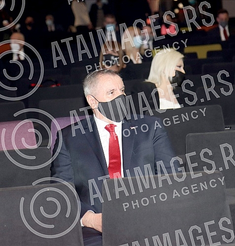 The ceremonial academy in Belgrade's Kombank hall marked the Day of Remembrance for the victims of the 1999 NATO aggression.Svecanom akademijom u beogradskoj Kombank dvorani, obelezen je Dan secanja na stradale u NATO agresiji 1999. godine. 