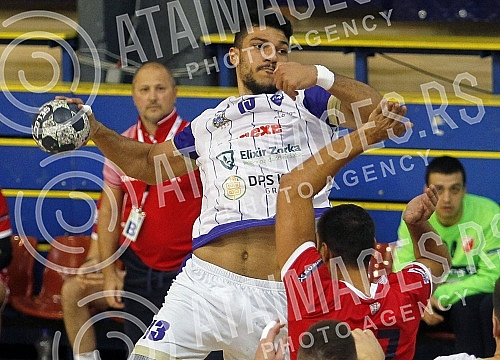The match of the 8th round of the ARKUS league in the men's competition between the teams of MRK Crvena zvezda Grundfos and RK Metaloplastika was played in the USC Vozdovac hall. Utakmica 8. kola ARKUS lige u muskoj konkurenciji izmedju ekipa MRK C