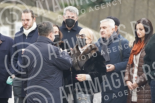 A memorial service on the occasion of the 40th day since the death of Milutin Mrkonjic was held at the New Cemetery.Pomen povodom 40 dana od smrti Milutina Mrkonjica odrzan je na Novom groblju.