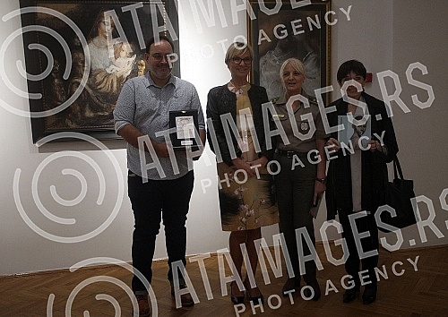 An exhibition of paintings by Momo Kapor 