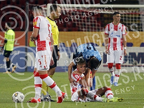 The match of the fourth round of the Linglong Tire Super League of Serbia between FK Crvena zvezda and FK Napredak was played at the Rajko Mitic Stadium. Utakmica cetvrtog kola Linglong Tire Super liga Srbije izmedju FK Crvena zvezda i FK Napredak 