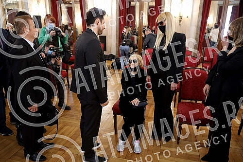 Commemoration on the occasion of the death of one of the greatest Serbian and Yugoslav singers of popular music, Djordje Marjanovic, was held in the Ceremonial Hall of the Belgrade City Assembly.Komemoracija povodom smrti jednog od najvecih srpskih