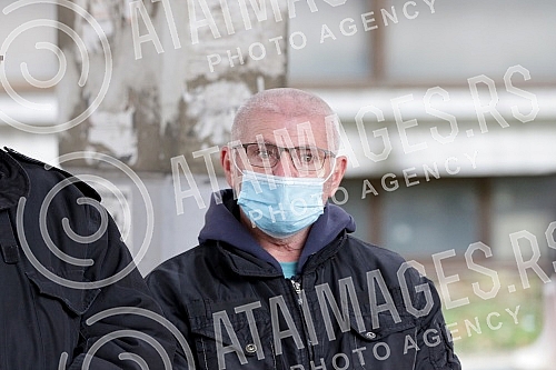 In front of the Third basic prosecutor's office, a press conference was held by the deputy president of the Party of freedom and justice, Borko Stefanovic, on the topic 