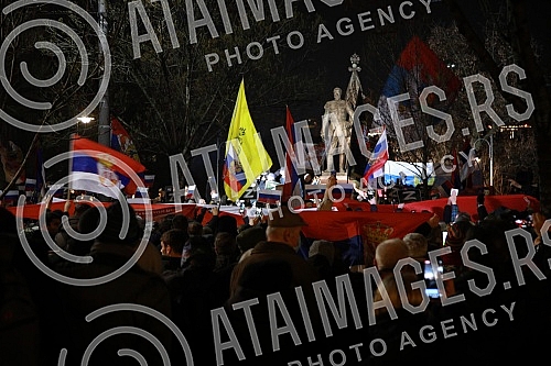 A rally in support of Russia called 