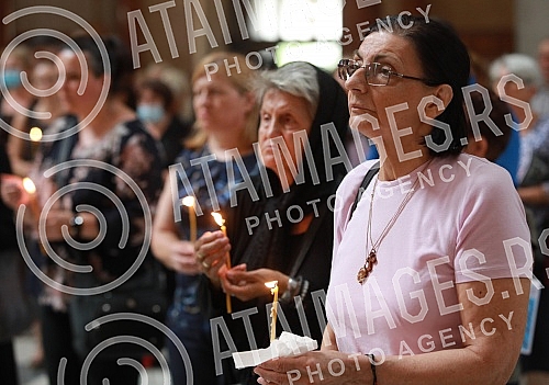 A memorial service was held in the Church of St. Mark, organized by the families of the missing and killed 