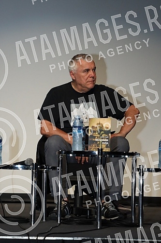 The promotion of the first novel by the famous Slovenian singer-songwriter Zoran Predin 