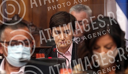 The Prime Minister of the Republic of Serbia, Ana Brnabic, and members of the Government, are answering questions from MPs in the House of the National Assembly.Predsednica Vlade Republike Srbije Ana Brnabic sa clanovima vlade, odgovara na pitanja 